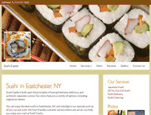 Tablet Screenshot of eastchestersushi.com